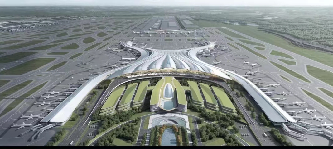 雙曲異型彎扭花冠柱的深化設計，白云機場T3航站樓花冠柱深化設計解析     廣州鋼結構公司選擇廣州經緯鋼結構工程有限公司 咨詢電話：13925156722