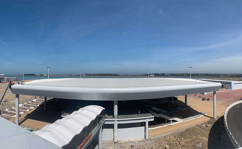 湛江市徐聞新港危險(xiǎn)品檢測站（網(wǎng)架）